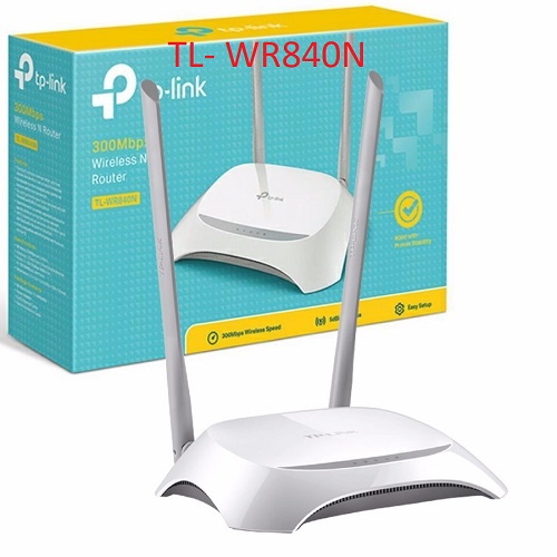 PHÁT WIFI TPLINK 3 ANTEN WR 840N SÓNG CỰC MẠNH.