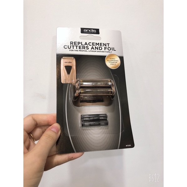 Nắp lưỡi cạo khô andis copper