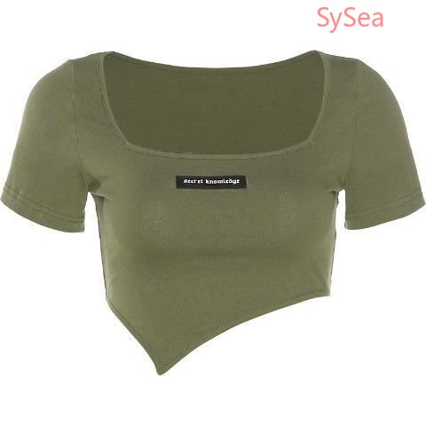 Áo Croptop Thiết Kế Độc Đáo Thời Trang Mùa Hè Quyến Rũ Cho Nữ