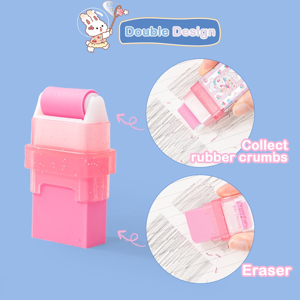 Cục Tẩy Bằng Cao Su Thiết Kế Hình Hoạt Hình Dễ Thương Dành Cho Học Sinh