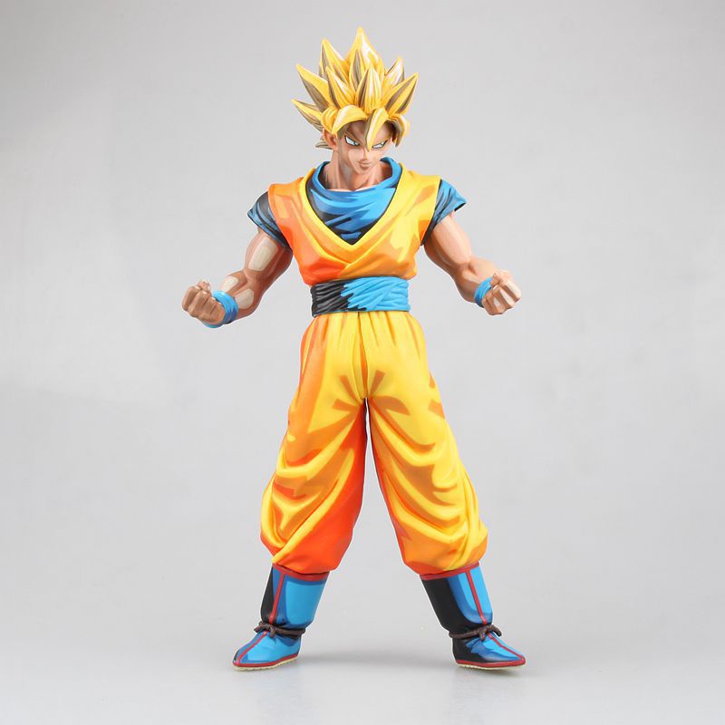 [30cm] Mô Hình tượng Nhân Vật Son Goku Super Saiyan 2 bản màu 2D manga dimension Figure Goku Dragon Ball ss2