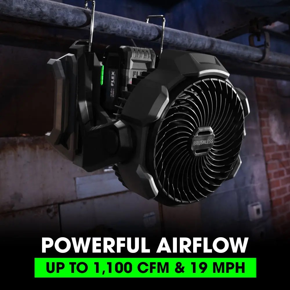 NHẬP MỸ - QUẠT FLEX 24-VOLT JOBSITE BLOWER FX5471-Z