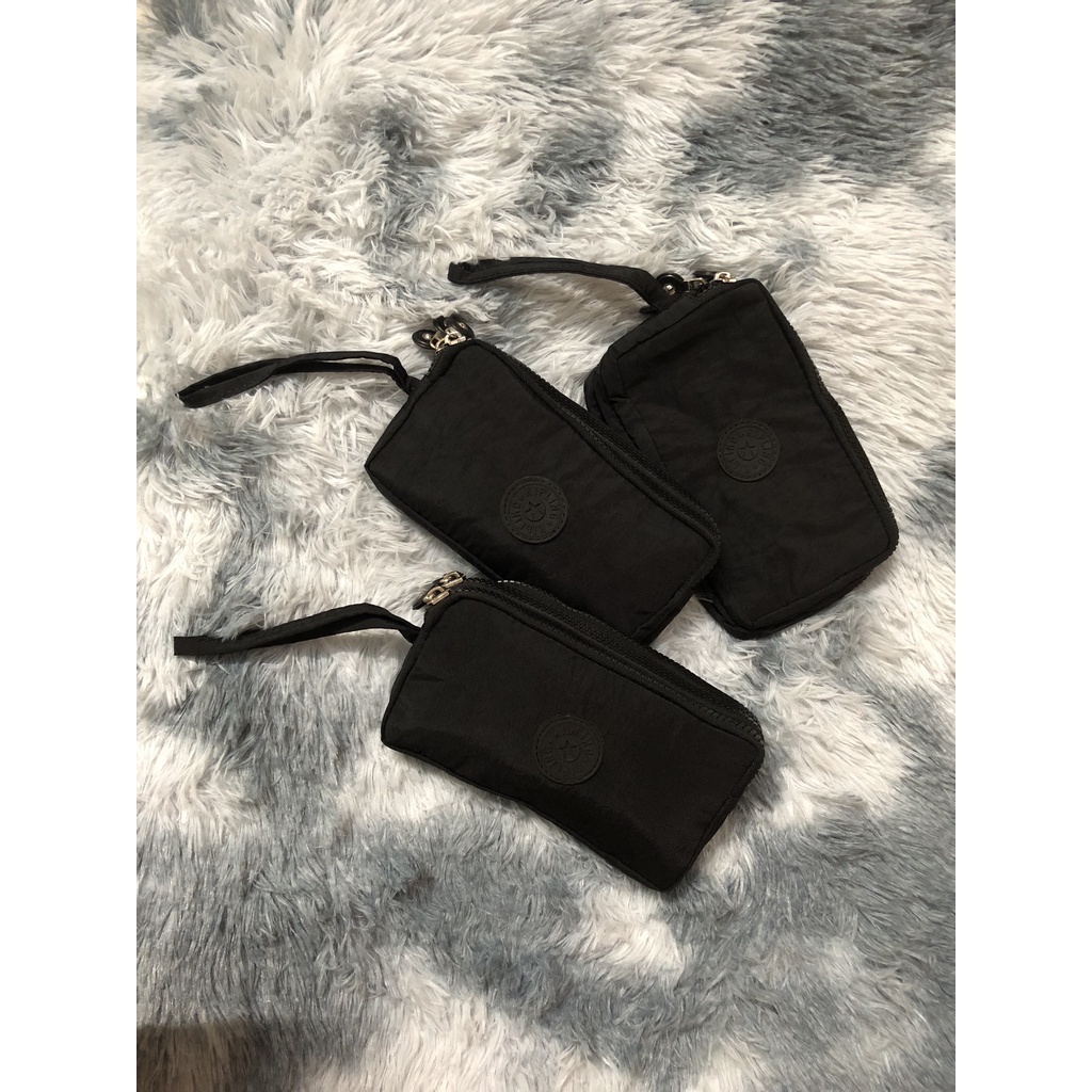 Ví cầm tay 3 khóa kipling 3 ngăn