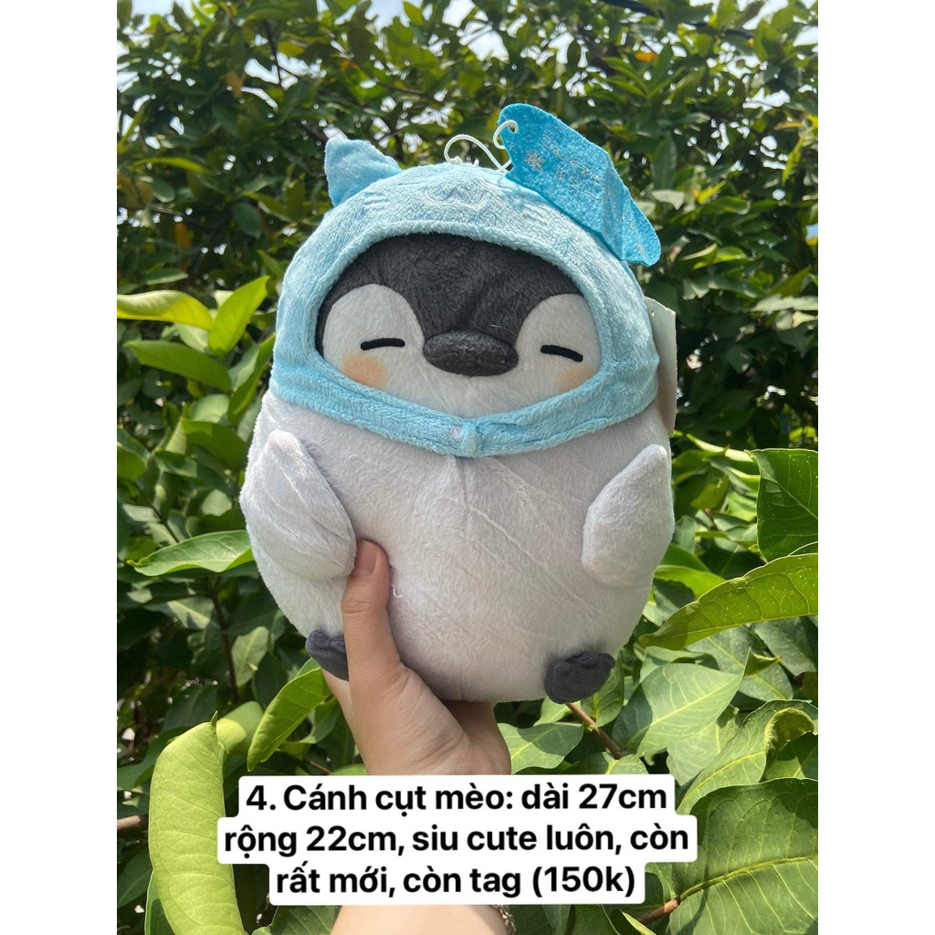 Gấu Bông Cánh Cụt Mèo