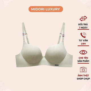 Áo lót không gọng Midori chất đúc su thông hơi đệm vừa mềm êm AJ616