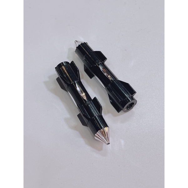 Hoả tiển màu tăng sên, hoả tiển nhôm tăng thắng 6li dài 6cm lắp thông dụng xe máy