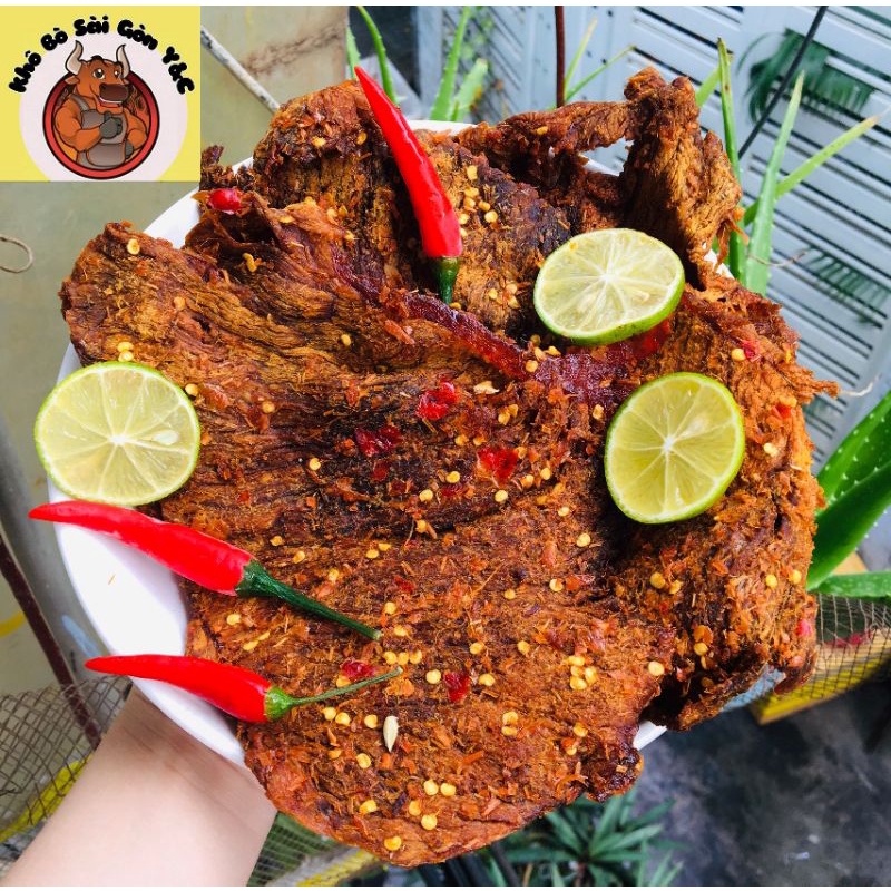 Khô bò miếng to mềm dẻo
