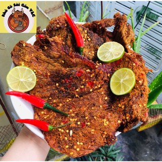 Khô bò miếng to mềm dẻo 100% thịt bò tươi không chất bảo quản