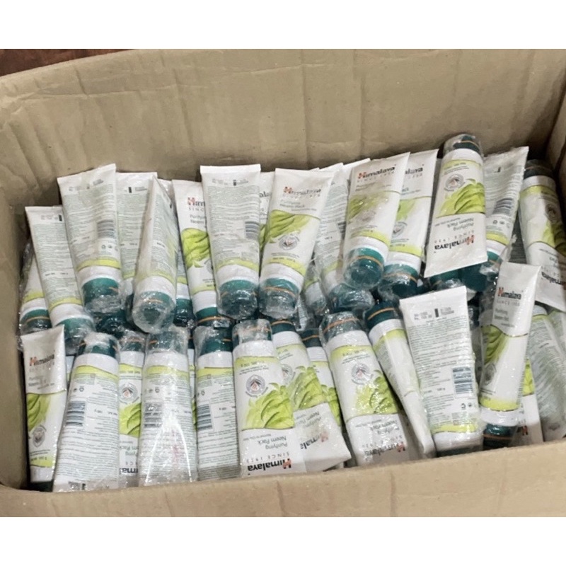 Mặt nạ đất sét lá neem loại bỏ mụn, bã nhờn và mờ thâm Himalaya Neem Face Pack 50g, 100g