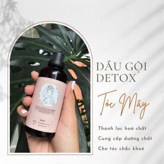 Dầu gội detox Tóc Mây 100ml - Dầu gội thảo dược bồ chăm sóc tóc hư tổn.