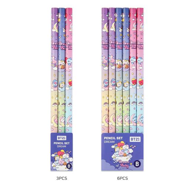 Bút chì chuốt B - BT21 phiên bản Dream of BT21