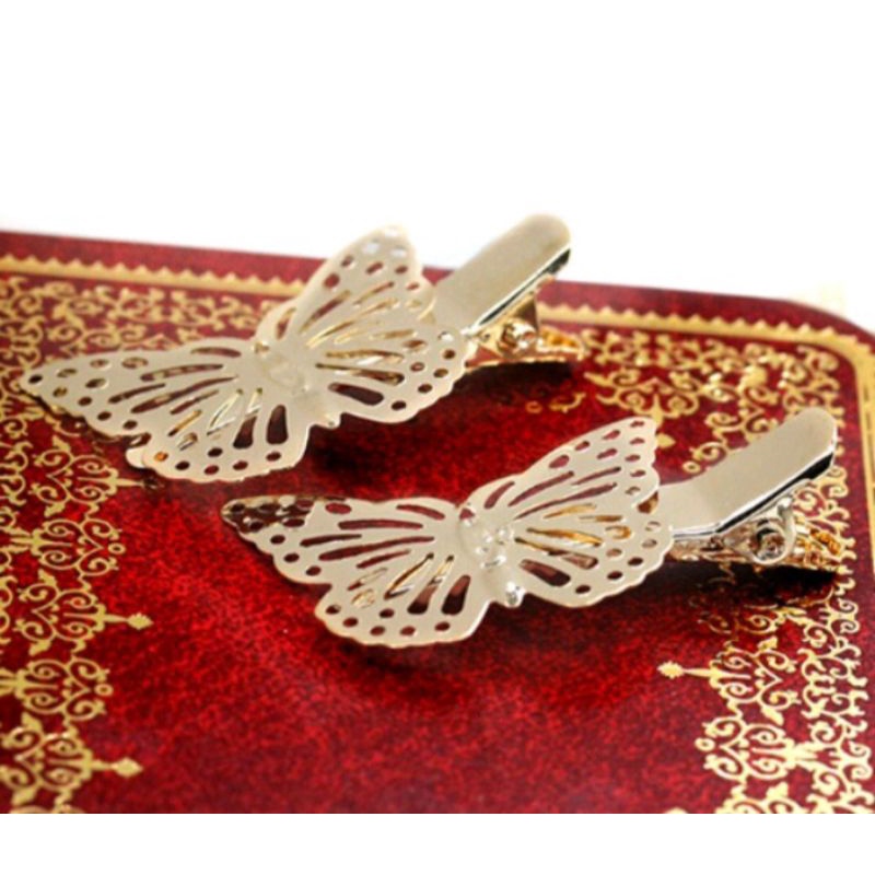 set 2 kẹp bướm xinh
