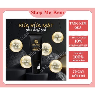 [CHÍNH HÃNG] Sữa rửa mặt KHÔNG BỌT, thải độc. Kiềm dầu, ngăn mụn đầu đen, sạch sâu da mặt