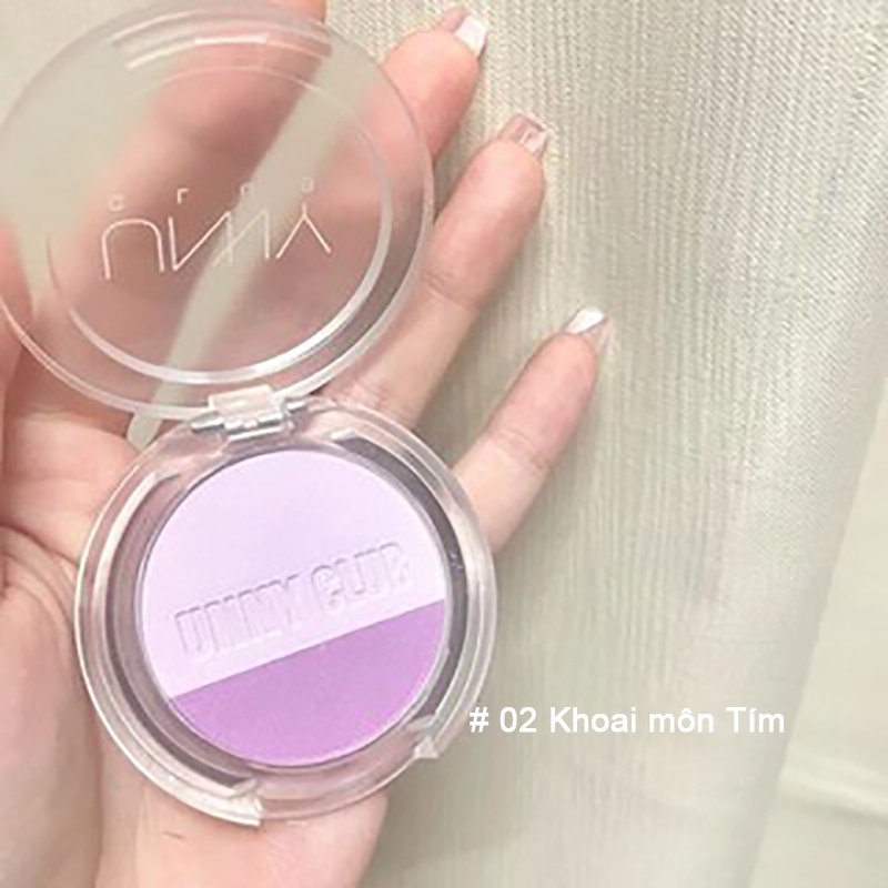 Unny club Phấn má hồng dạng nén kem màu sắc ngọt ngào đáng yêu