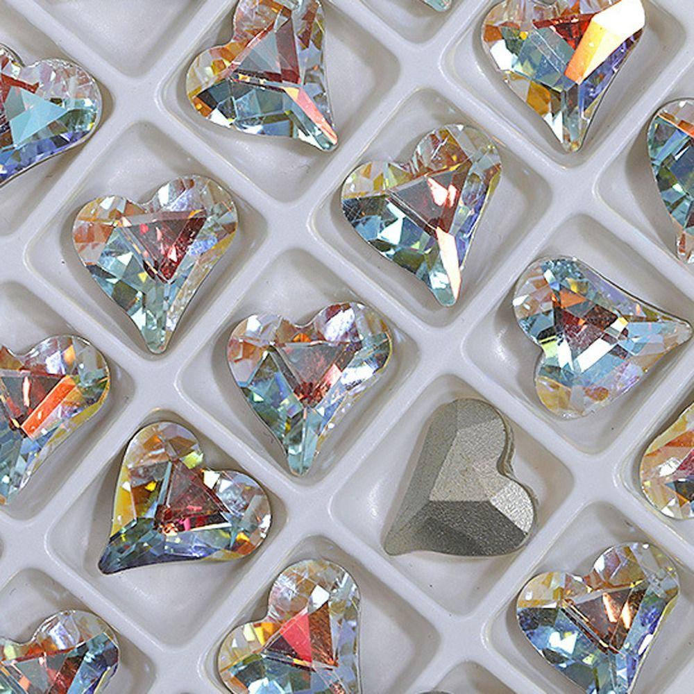 Bộ Dụng Cụ Làm Móng Nghệ Thuật|Miếng Dán Kính 3D Trang Trí Móng Tay K9|Phụ Kiện Trang Sức Móng Tay Lấp Lánh Chất Lượng Cao