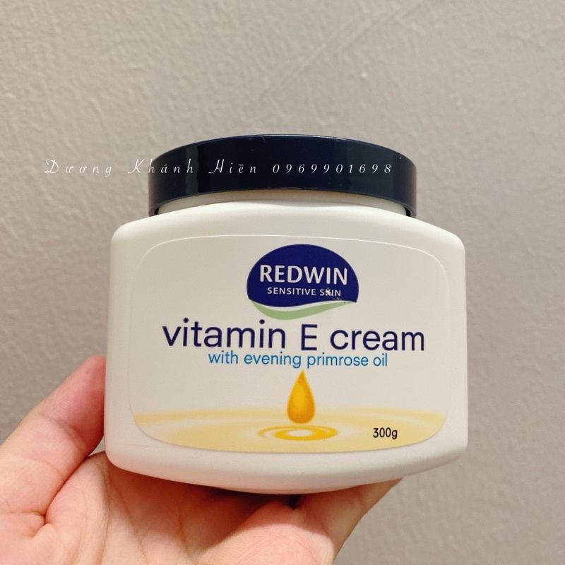 Kem dưỡng vitamin E Redwin hàng Úc 300g
