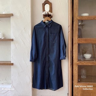 Váy sơ mi denim cao cấp 51001 CHERRY COCO