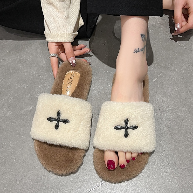 Dép Bông Đi Trong Nhà Cao Cấp Cho Nữ