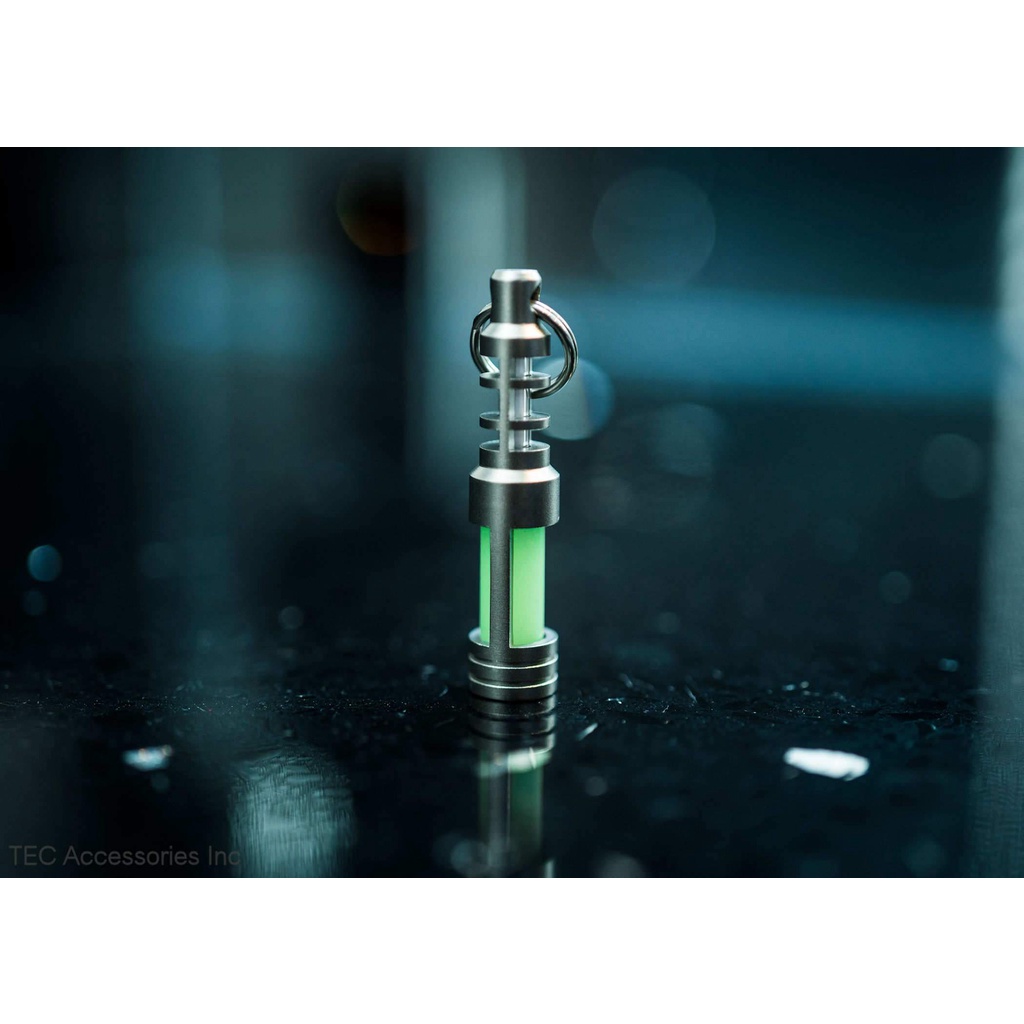 TEC-SCR-EA Isotope Chain Reaction Fob Aqua Glow
