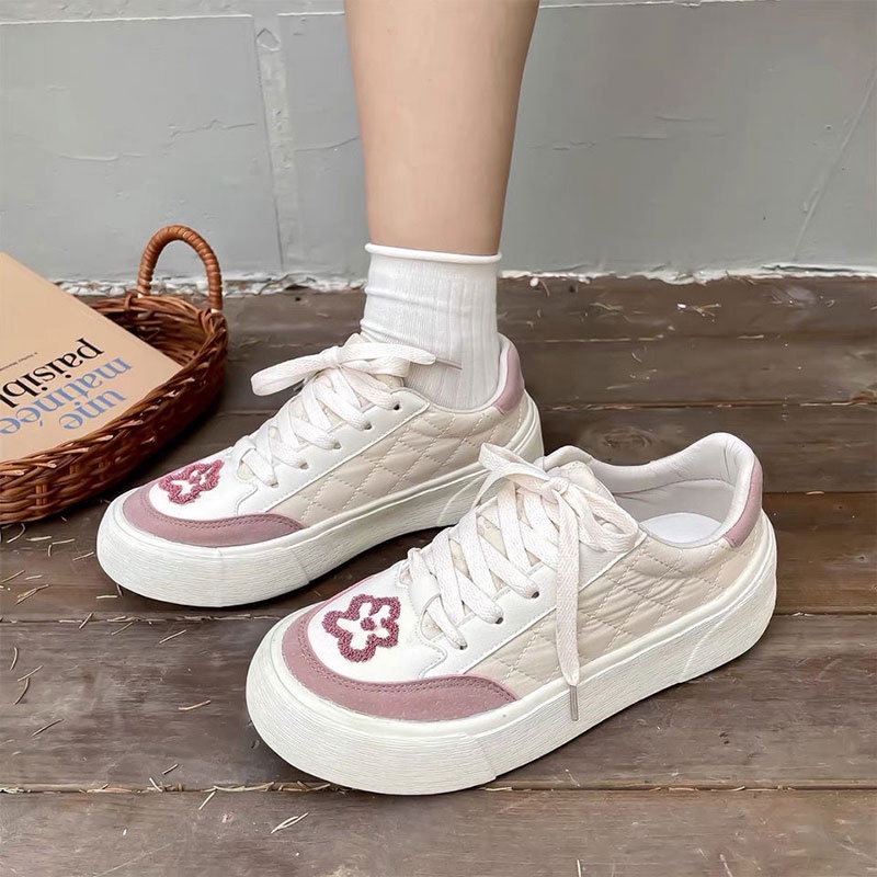 One more shoes Giày Thể Thao Vải Bạt Thời Trang Hàn Cho Nữ Mới