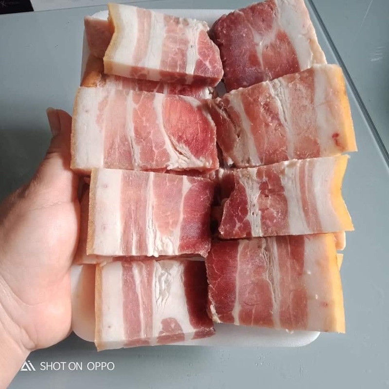 Ba Chỉ Heo Rừng Lai Gói 1Kg_ Dai , Ngon