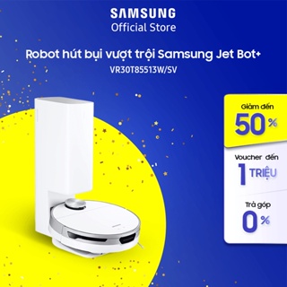 Ảnh chụp [Mã ELBAU5 giảm 5% đơn 300K] Robot hút bụi tự làm sạch Samsung Jet Bot+ lực hút cực mạnh 4200Pa (VR30T85513W) tại Hà Nội