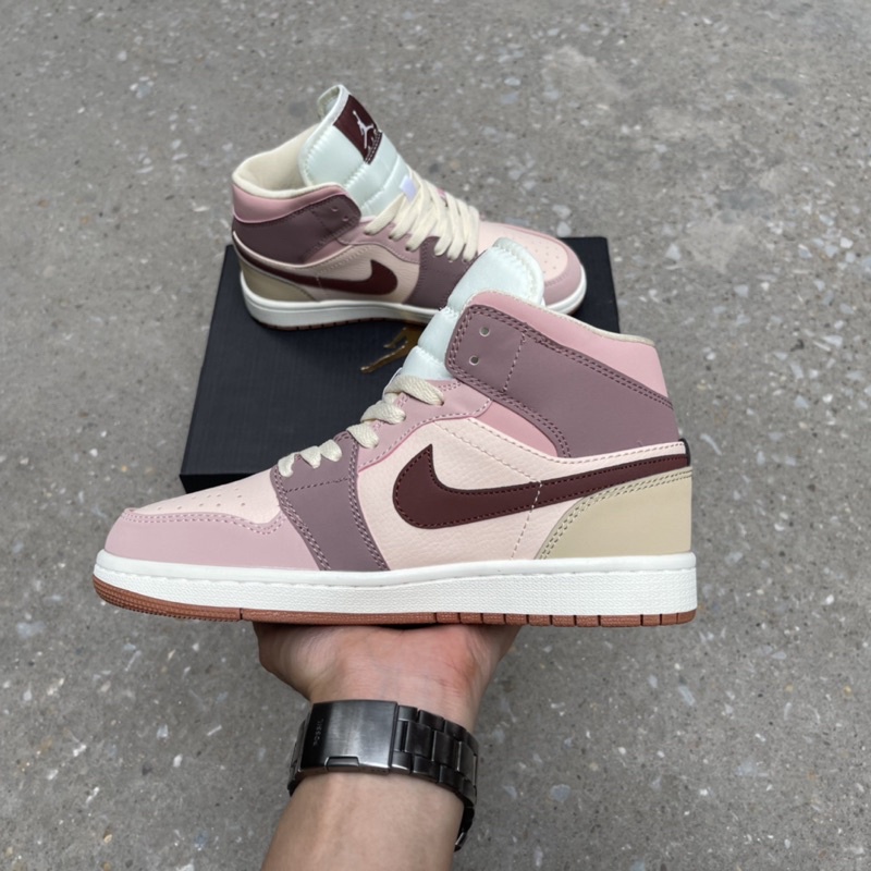 Giày JD1 Milk tea brown nữ