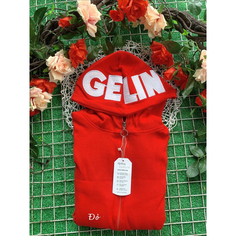 Áo Khoác Thời Trang Nón Thêu GELIN