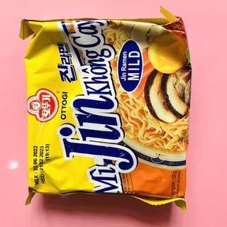 Mì Gói Jin Ramen Ottogi (Không Cay) Gói 120g