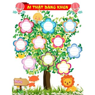 Bảng góc tuyên dương HS - Đồ dùng dạy học Ruby
