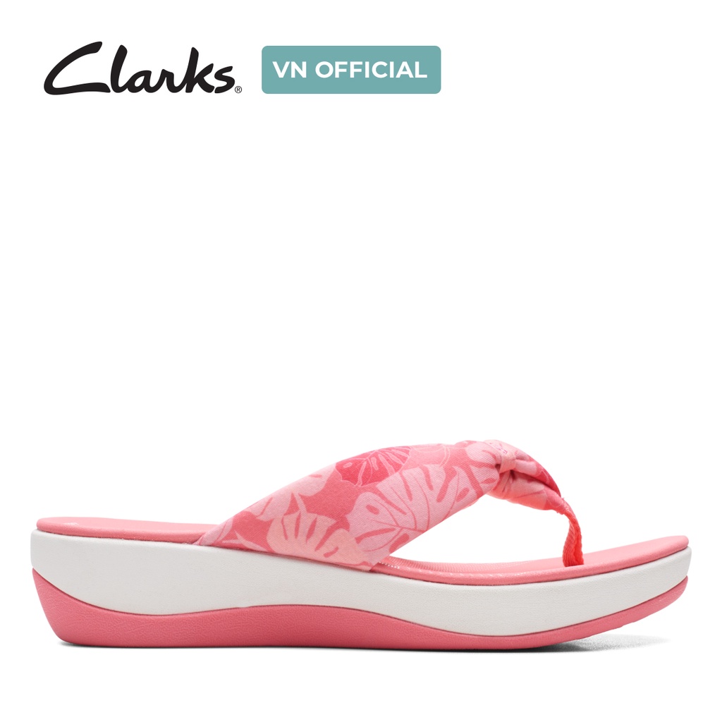 Dép Nữ Clarks Arla Glison màu Coral Print