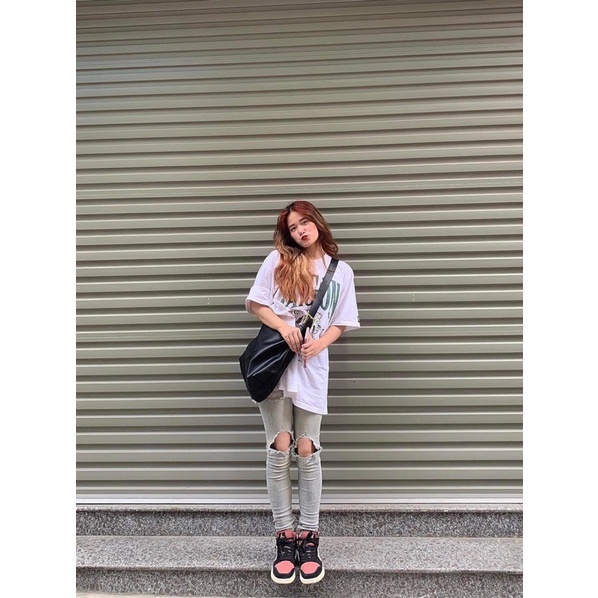 QUẦN JEANS RÁCH GỐI GƠN PHỐ (có khoá dưới chân)( hang SẴN SHIP LUÔN) ( mua qua FB giá rẻ hơn) | BigBuy360 - bigbuy360.vn