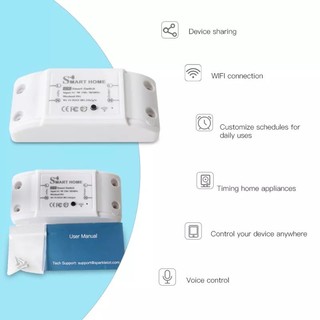 Công Tắc TUYA Wifi+ Bluetooth Điều Khiển Từ Xa Tuya Basic