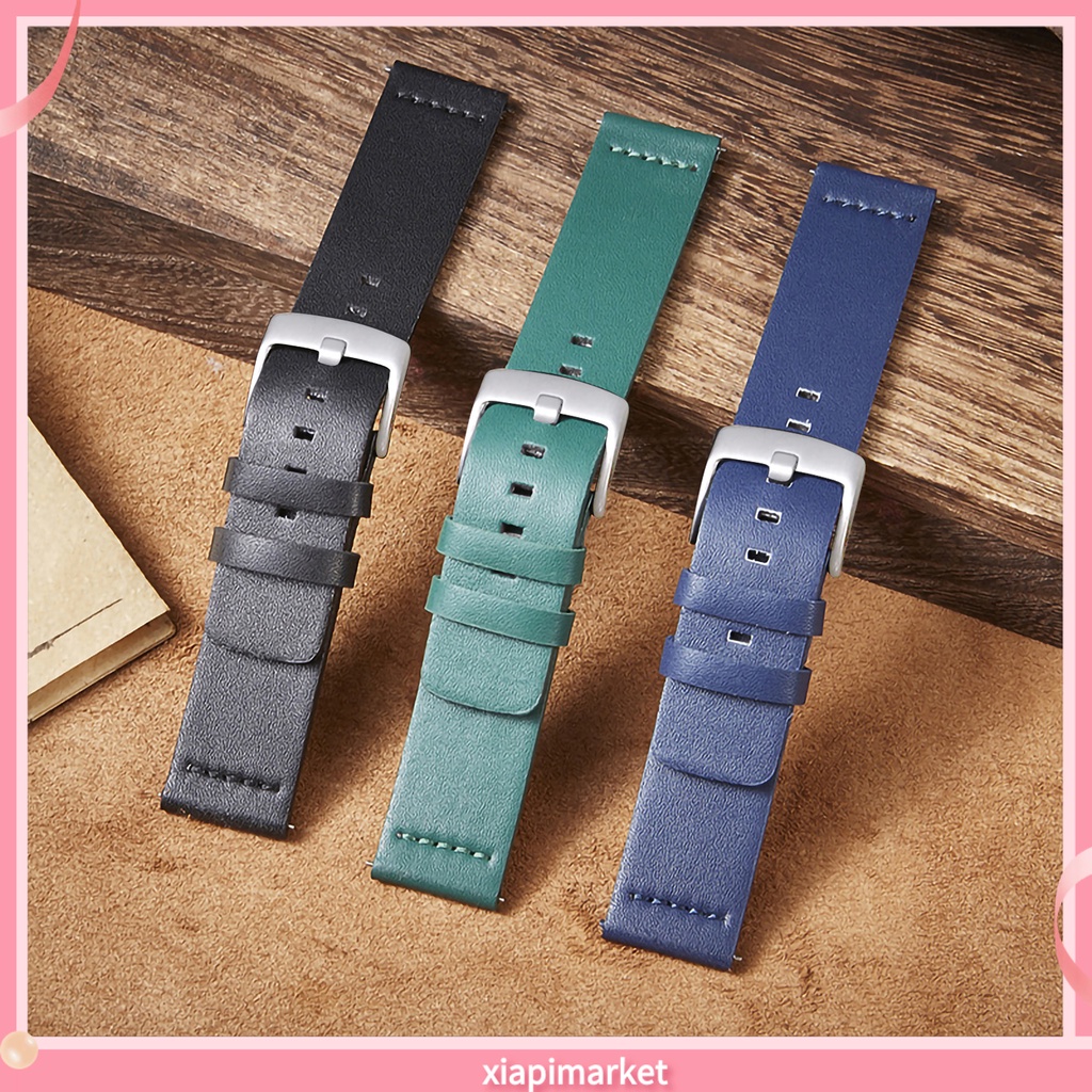 Dây Đeo Da Thay Thế Cho Đồng Hồ Thông Minh Huawei 20mm 22mm