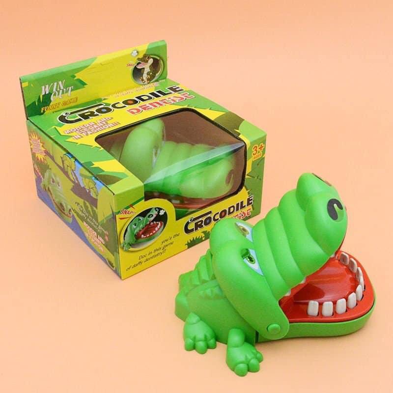 Đồ chơi Cá Sấu cắn tay cho bé - Khám răng Cá Sấu [Loại Lớn]