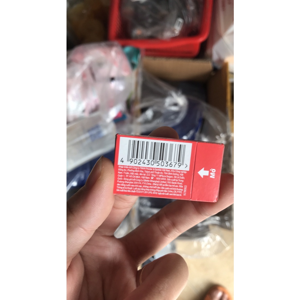 Hộp 06 lưỡi lam Gillette Super Thin, Chính Hãng.