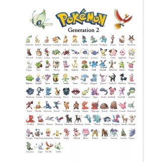 Mô hình Pokemon Tomy chính hãng - Gen 2