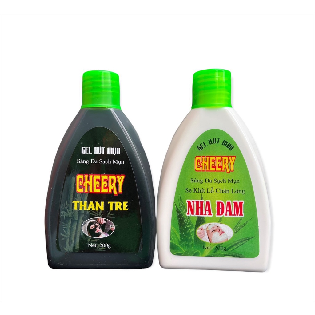 Gel lột mun than tre và nha đam CHEERY 200gr