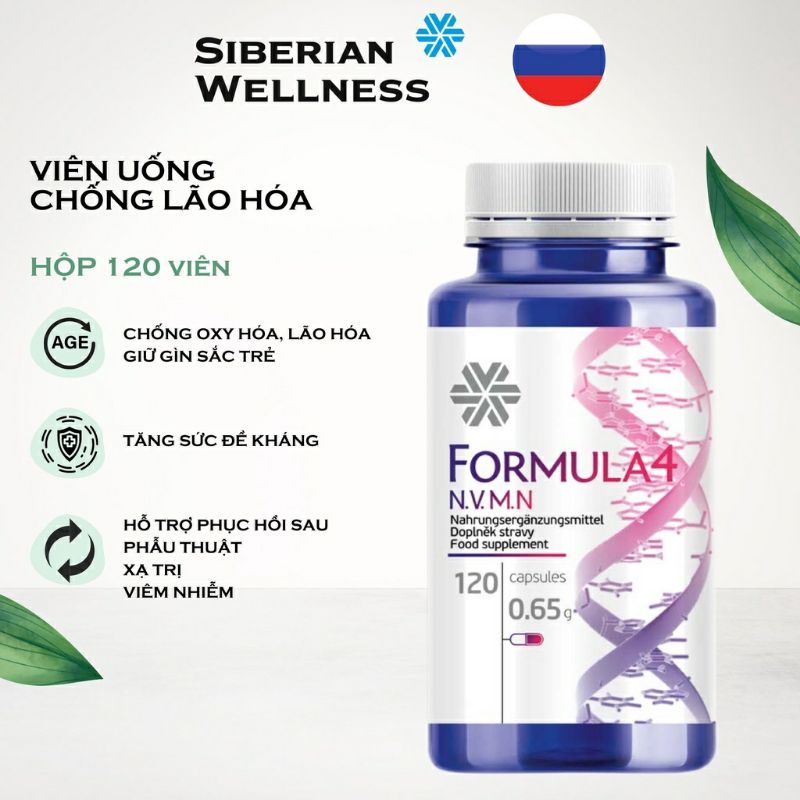 Formula 4 tăng cường đề kháng của siberian