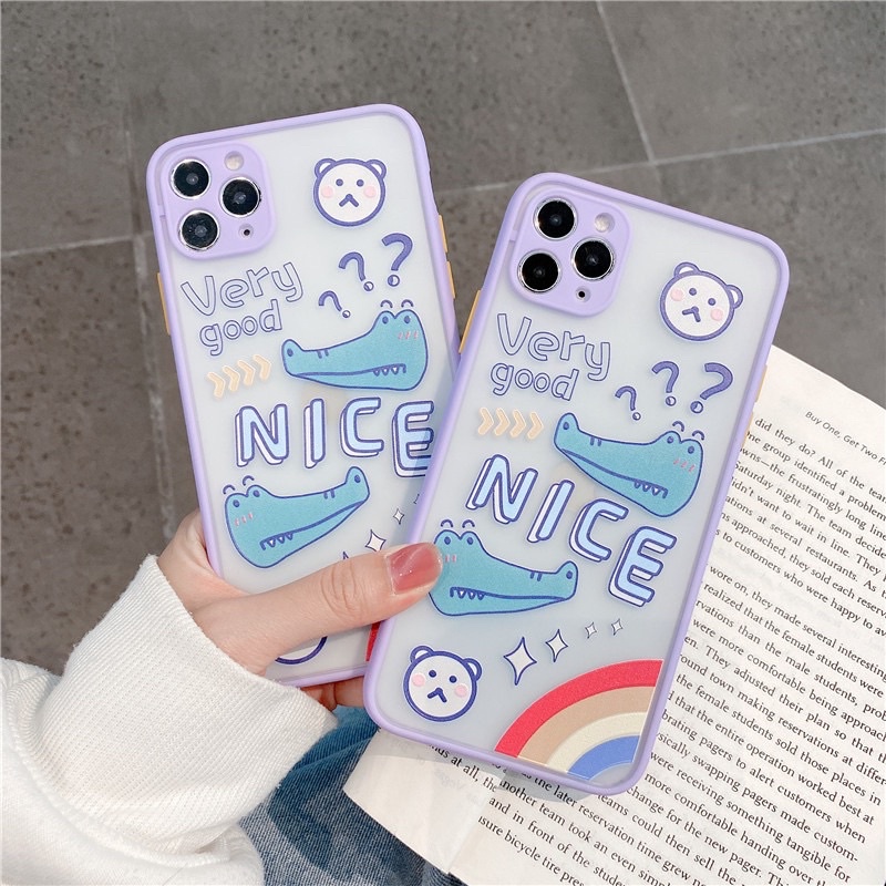 Ốp Lưng Nhám Chống Sock, Va Đập Bảo Vệ Camera Nice