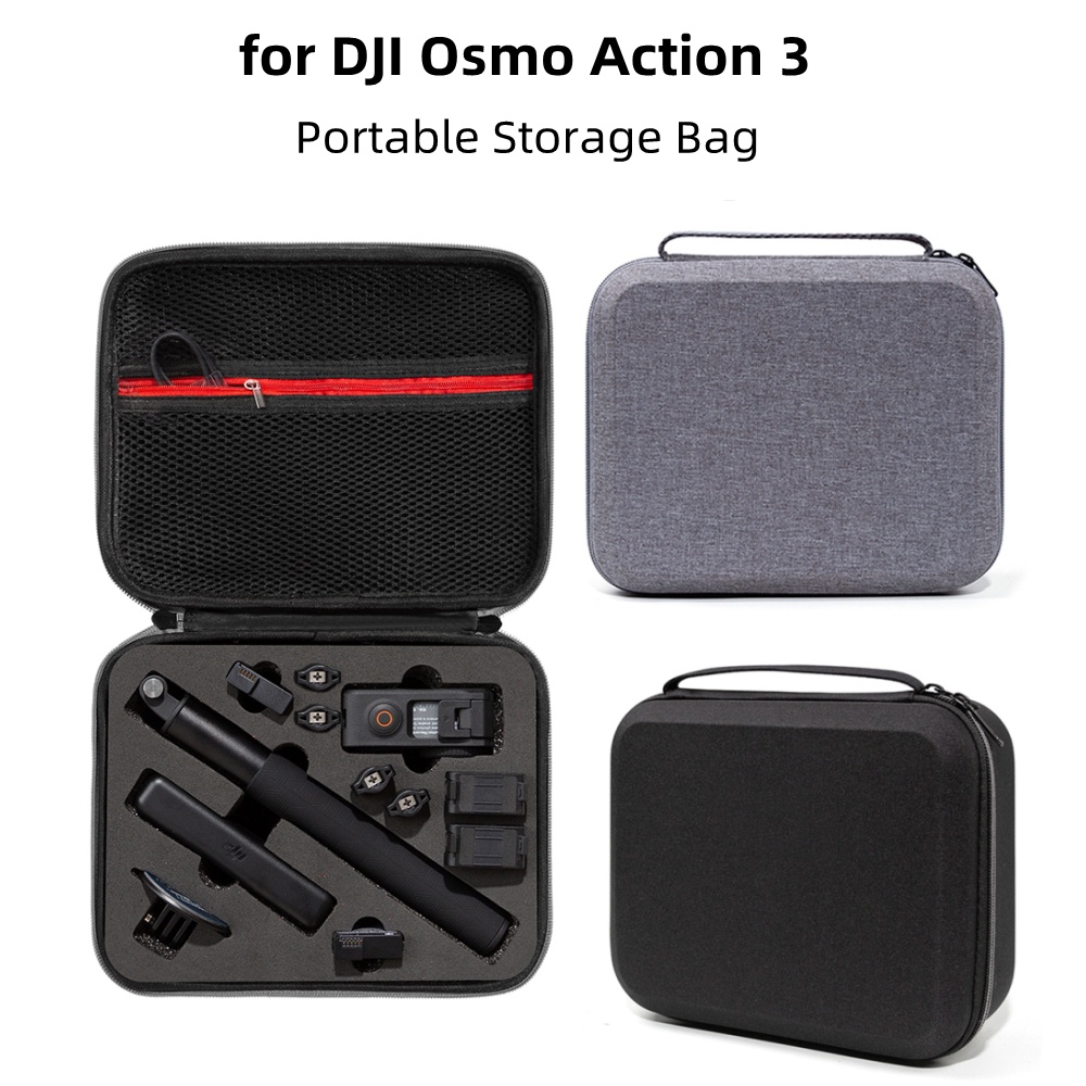 Dành Cho DJI Action 5 Pro Hộp Dành Cho DJI Action 3 / Hành Động 4 Túi Bảo Quản DJI Osmo Action 3 / 4
