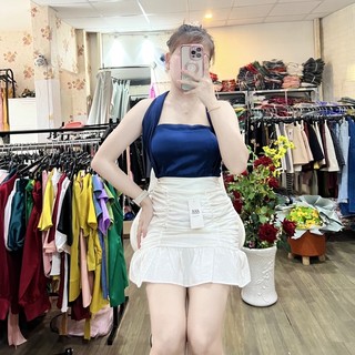 HÌNH THẬT 100% ÁO LỤA YẾM CÚP NGỰC NHIỀU SIZE