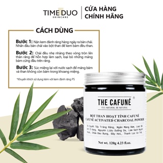 Bột than tre hoạt tính cafuné trắng răng hữu cơ nhật bản - ảnh sản phẩm 4