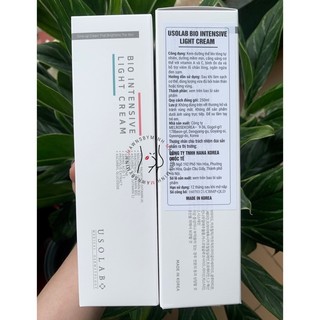 Kem dưỡng trắng da body USOLAB Bio Intensive Light Cream 250ml
