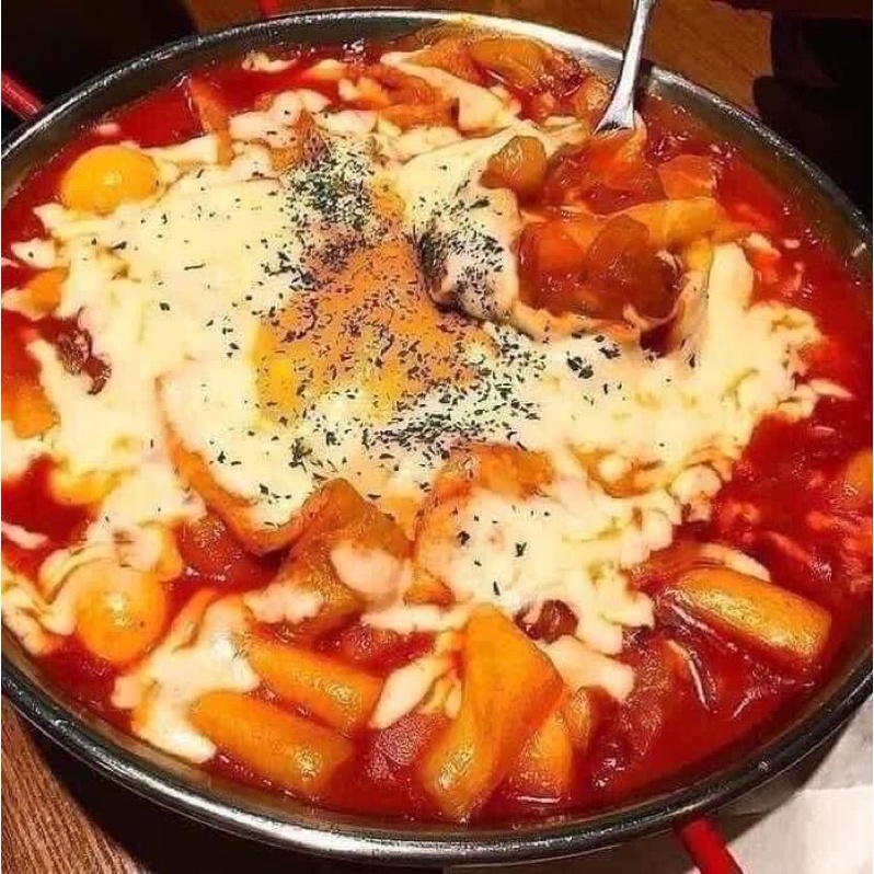 Bánh Gạo Tokbokki Phômai Hàn Quốc 500g