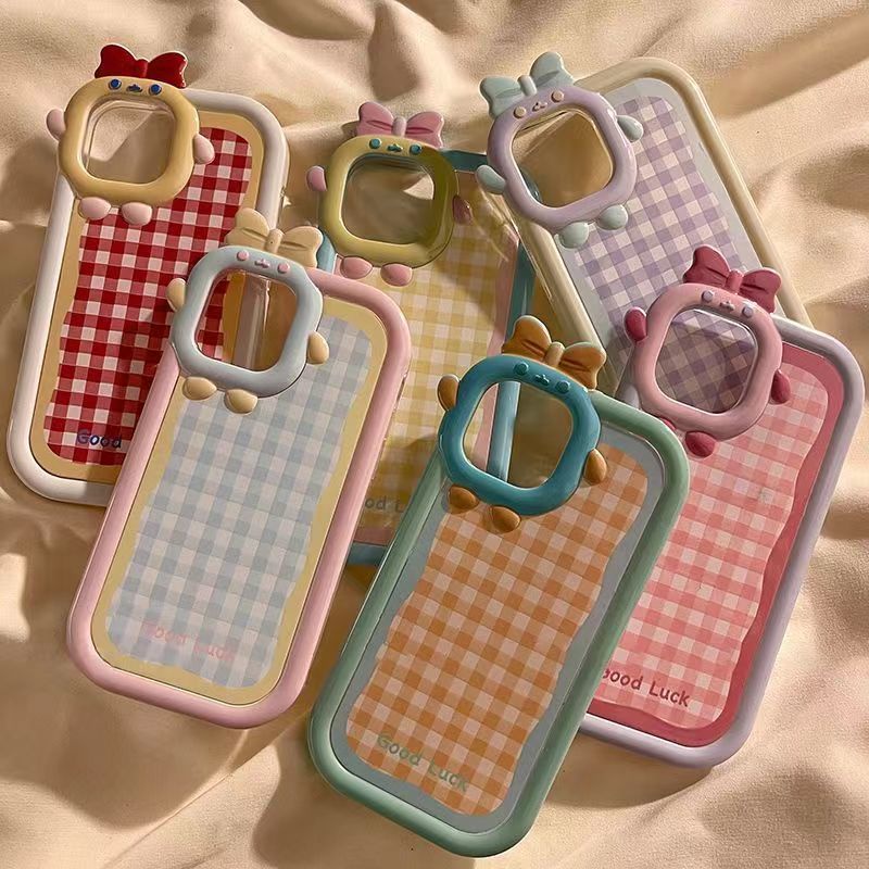 Ốp Điện Thoại Chống Sốc Họa Tiết Sọc Caro Bảo Vệ Toàn Diện Cho Iphone 12 14 13pro 8 12 XR11 14Pro 14