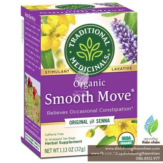 Trà Hữu Cơ Thảo Mộc Traditional Medicinals Smooth Move