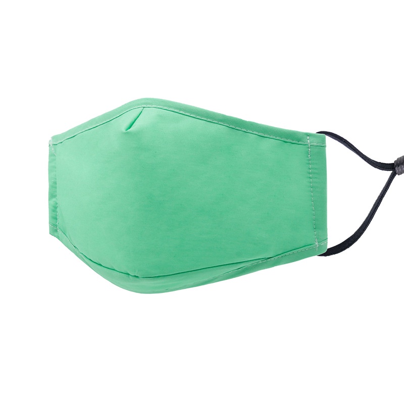 Khẩu trang vải chống nắng màu đen, xám, trắng, nâu đơn giản dày dặn - lọc được bụi mịn pm2.5 [FREE SHIP]