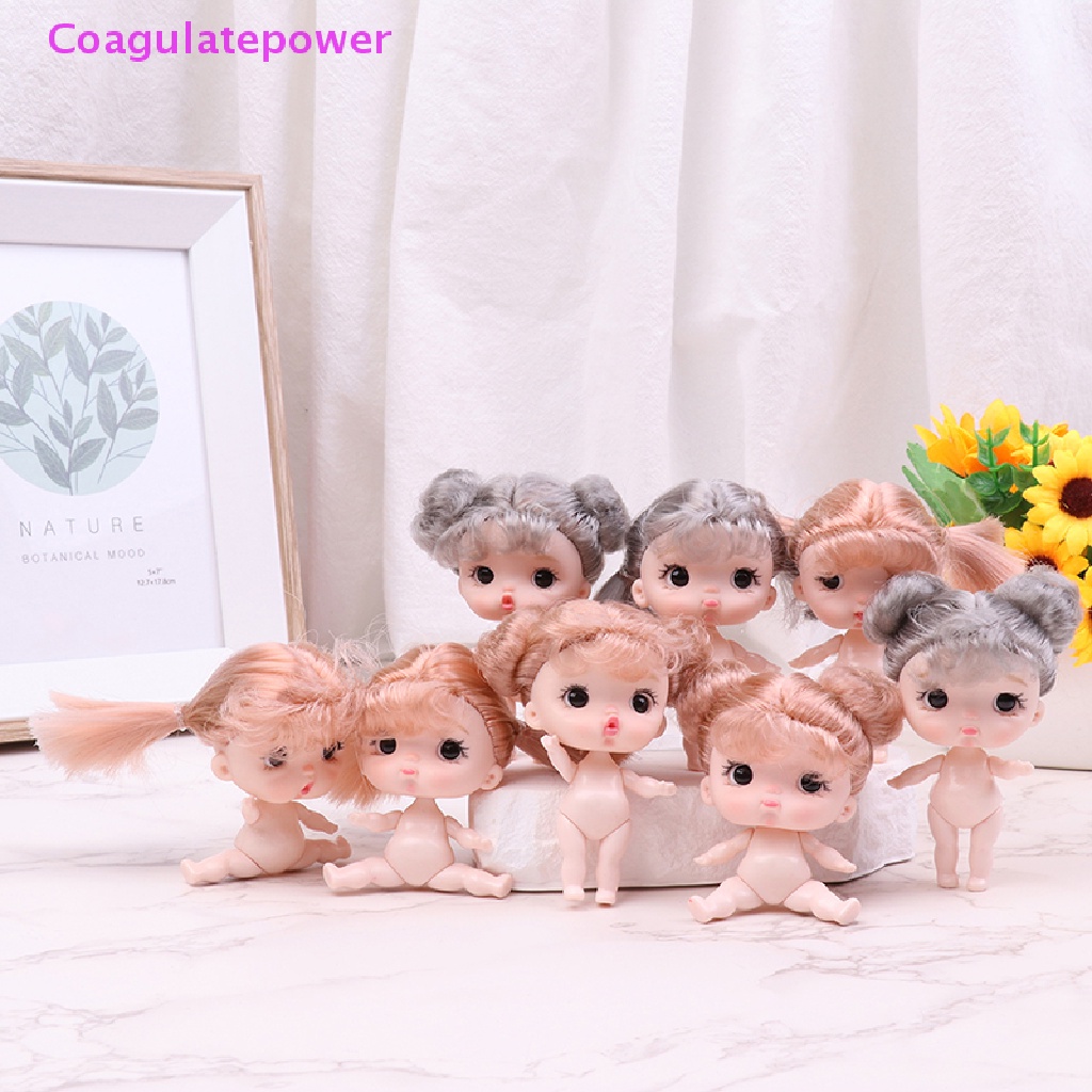 Búp Bê Đồ Chơi Mini 8.8CM Hình Mặt Cô Gái Dễ Thương Làm Quà Tặng Cho Bé Gái