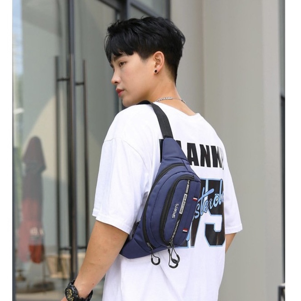 Túi Đeo Bao Tử Sport 2023, Đeo Hông, Đeo Bụng T10 Thời Trang Unisex Trẻ Trung Cá Tính
